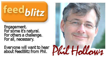 Phil Hollows of Feedblitz