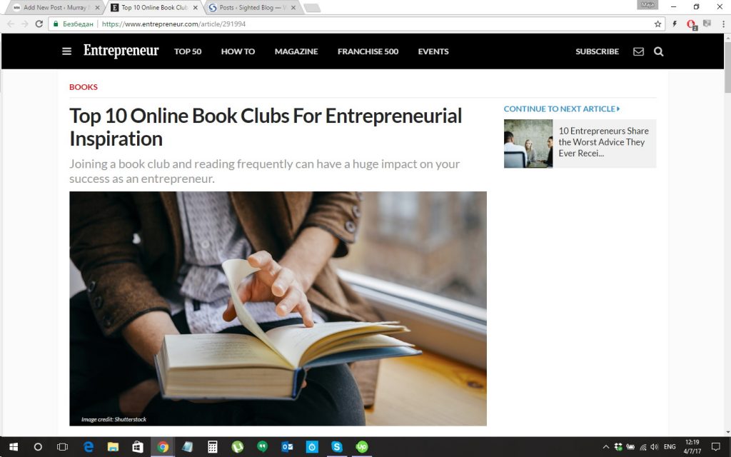 Top 10 Online Book Clubs For Entrepreneurial Inspiration Murray Newlands